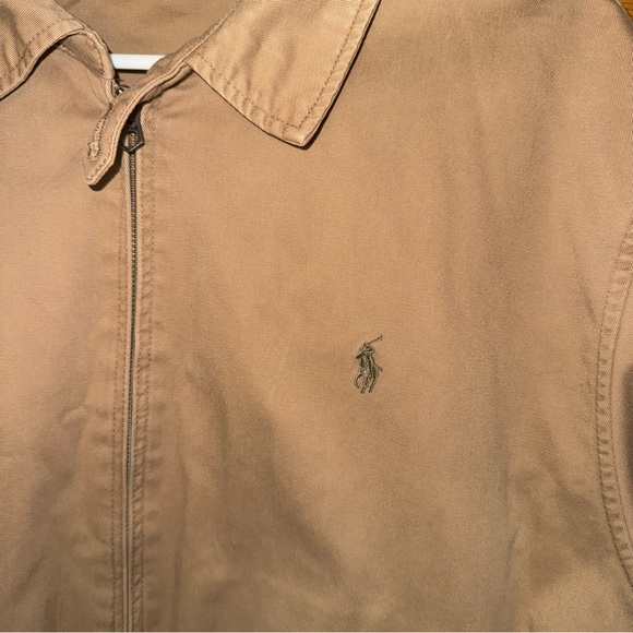 Polo Ralph Lauren Vintage Mens Harrington Classic Jacket Size XXL Tan Cotton - Picture 2 of 16